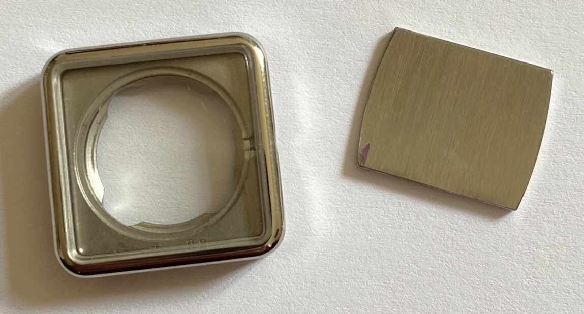 Boîtier acier Omega De Ville 511.0381 neuf pour remplacer boîtier rayé