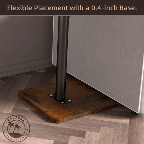 Sofa Armrest Tray Table for Couch - 360° Swivel Height Adjustable End for Small - Picture 6 of 12