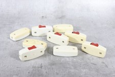 1 x alter Schnurschalter weiß Zwischenschalter Lampe Lichtschalter 