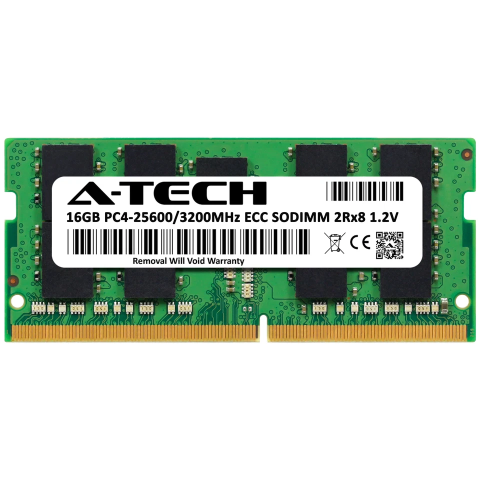 16GB PC4-25600 ECC SODIMM (Samsung M474A2K43DB1-CWE Equivalent) Memory RAM - Image 2 of 4