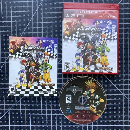 [CIB] Kingdom Hearts HD 1.5 ReMIX Greatest Hits PS3 by Square Enix [Tested]