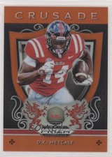 2019 Panini Prizm Draft Crusade Orange Prizm DK Metcalf #3 0u7
