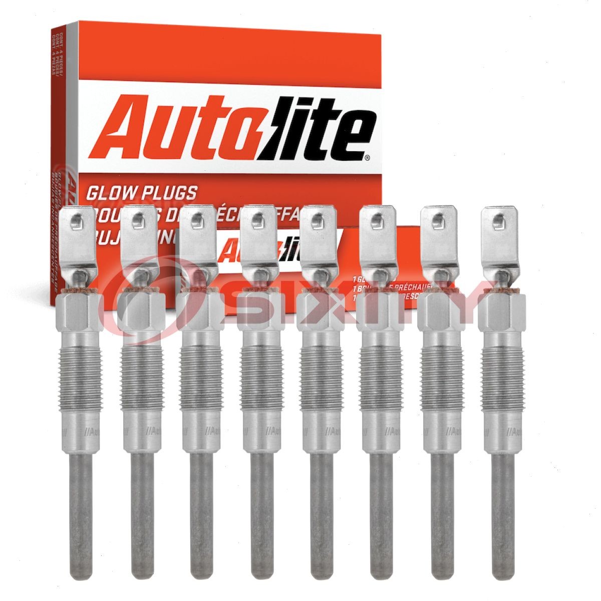 8 pc Autolite 1115 Diesel Glow Plugs for ZD-1 180 12G Ignition Cylinder pg