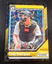 2024 Panini Donruss - Optic Endy Rodriguez #30 Black Velocity Prizm /39 (RC)