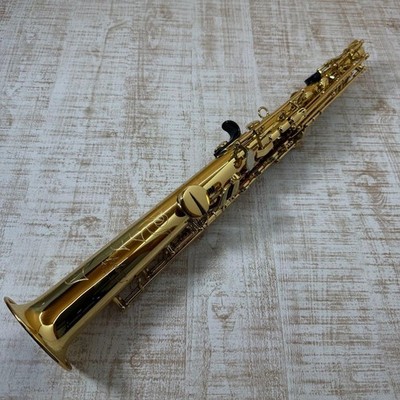 Alfred Lupot Soprano Saxophone With Case Beginner Sax Key Of Bb Musical