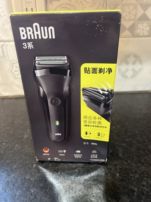 #ad Braun Series3 300s Men Electric Clean Shaver Rechargeable Waterproof Razor Black $60.00