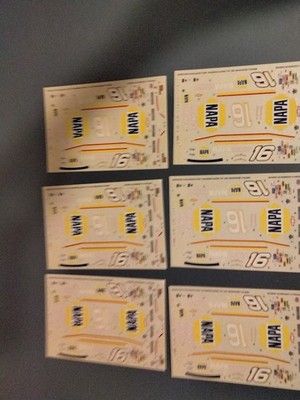 Revell Monogram 1/24 (6) Decal Sheets Ron Hornaday Jr #16 NAPA Chevy Super Truck