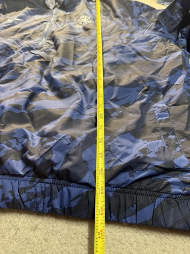 Nike UNC North Carolina Tar Heels Football 1/2 Zip Anorak Camo Jacket Size 3XL - Picture 11 of 11