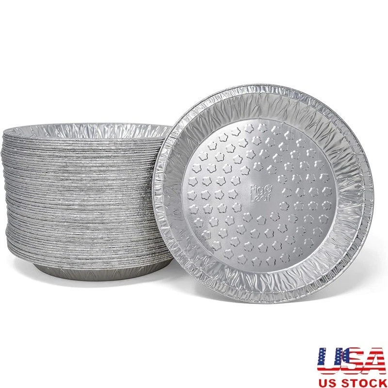 Disposable Aluminum Baking Pans Round Pie Tart Muffin Cake Easy Cleanup New
Opens in a new window or