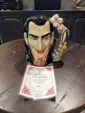 Royal Doulton Count Dracula D7053 Character Jug of the Year 1997 Large