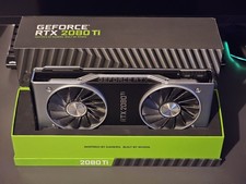 NVIDIA GeForce RTX 2080 Ti Founders Edition 11GB GDDR6 Graphics Card, Boxed
