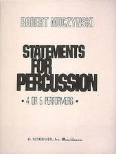 Statements for Percussion Percussion
