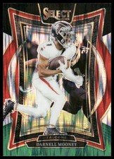 Darnell Mooney 2024 Panini Select #44 Black & Green Prizm Shock Atlanta Falcons