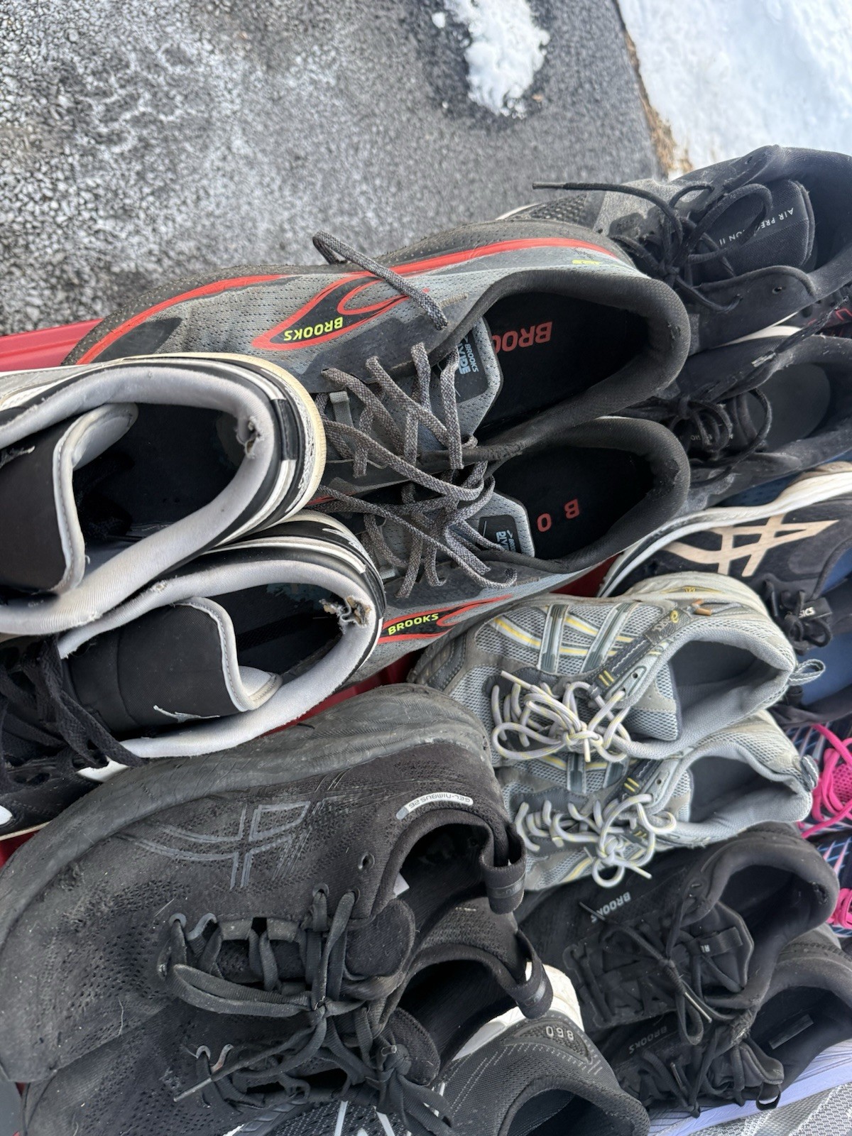 Lot of 45 Pairs Of Shoes | Hoka | Brooks | Jordan | Please Read Description ⚡️ thumbnail 12