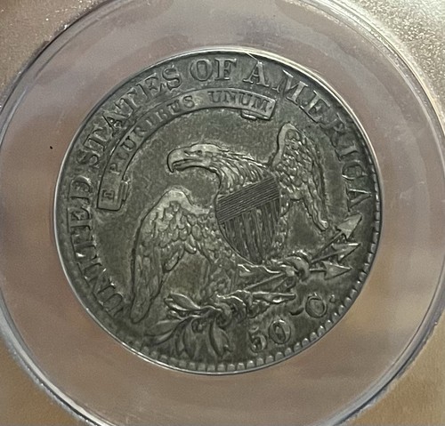 1822 O-110 ANACS EF 45 Capped Bust Silver Half Dollar - Picture 4 of 4