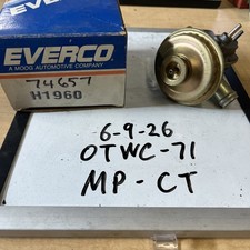 Everco H1960 Heater Fitting, A Moog Automotive Company NORS Made in USA