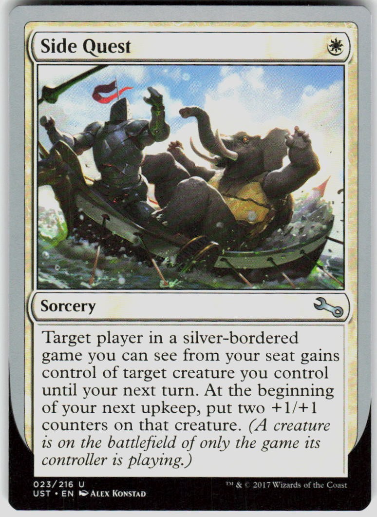 Side Quest 23 Unstable Magic the Gathering MTG