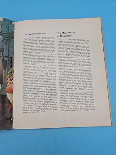 Walt Disney's Disneyland Souvenir Book 1969 Martin A Sklar Vintage Disneyana HB - Bild 11 von 16