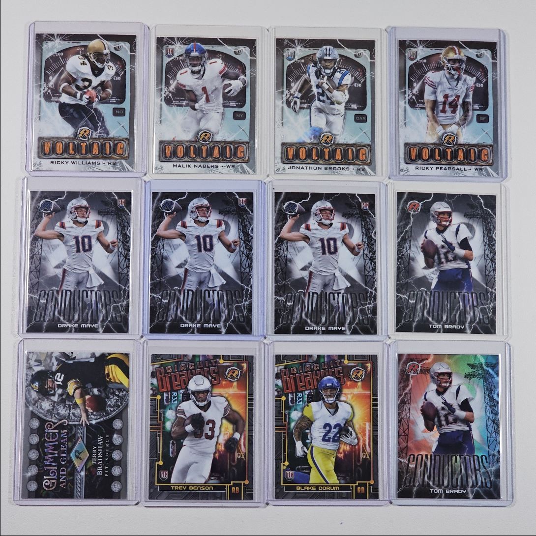 [12] MALIK NABERS DRAKE MAYE 2024 TOPPS RESURGENCE VOLTAIC CIRCUIT RC Q3152