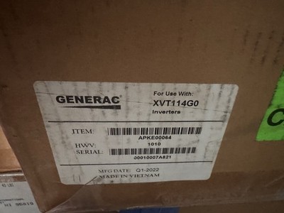 Generac APKE00064 XVT114G0 Inverter Part