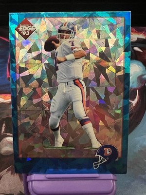 Collector's Edge 1993 Two Minute Warning John Elway E4 Insert Card Clean!!   