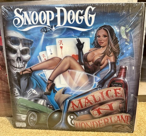 Snoop Dogg – Malice N Wonderland LP 2x VG+ 1st PRESS 2009 US IN SHRINK