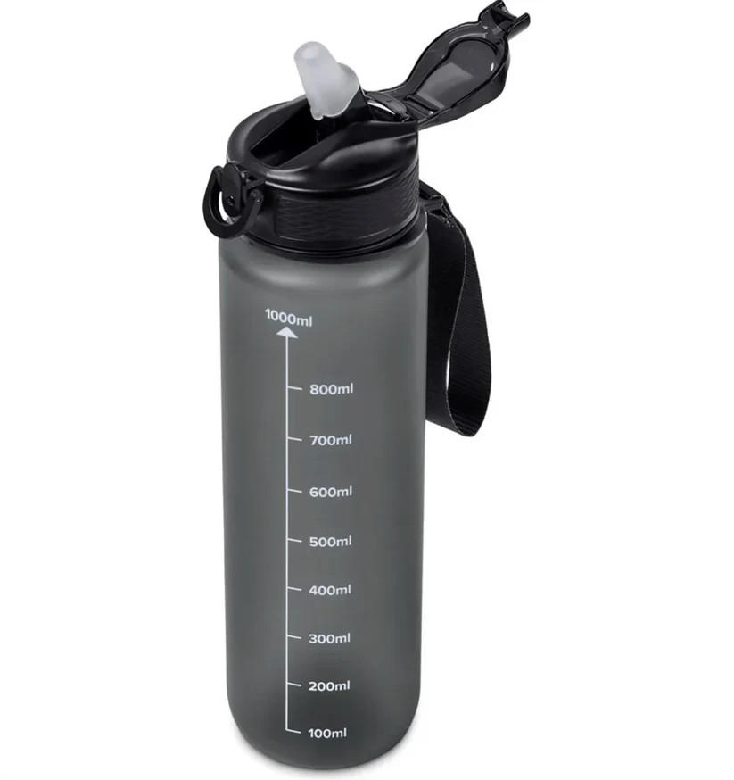 With Straw Bpa Free Gym Fitness Sports Bottle