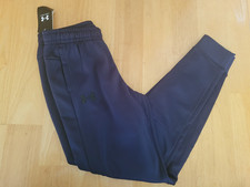Under Armour Boy's Fleece Joggers Pant Large YLG Navy New