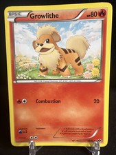Pokemon B&W Next Destinies Growlithe Non Holo Common 11/99 2012 on eBay