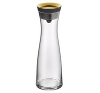 Wmf Basic Wasserkaraffe Aus Glas 1 Liter Gold Glaskaraffe Mit Deckel