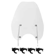 Windshield Bracket 49mm Clamps Fit For Harley Low Rider 14-2020 Street Bob 18-25