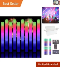 Engaging 3-Mode Colorful LED Sticks – Ultimate Glow Toy for Parties & Events