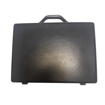 70er Jahre Samsonite CLASSIC III Attache Case schwarz mit hellblauem...