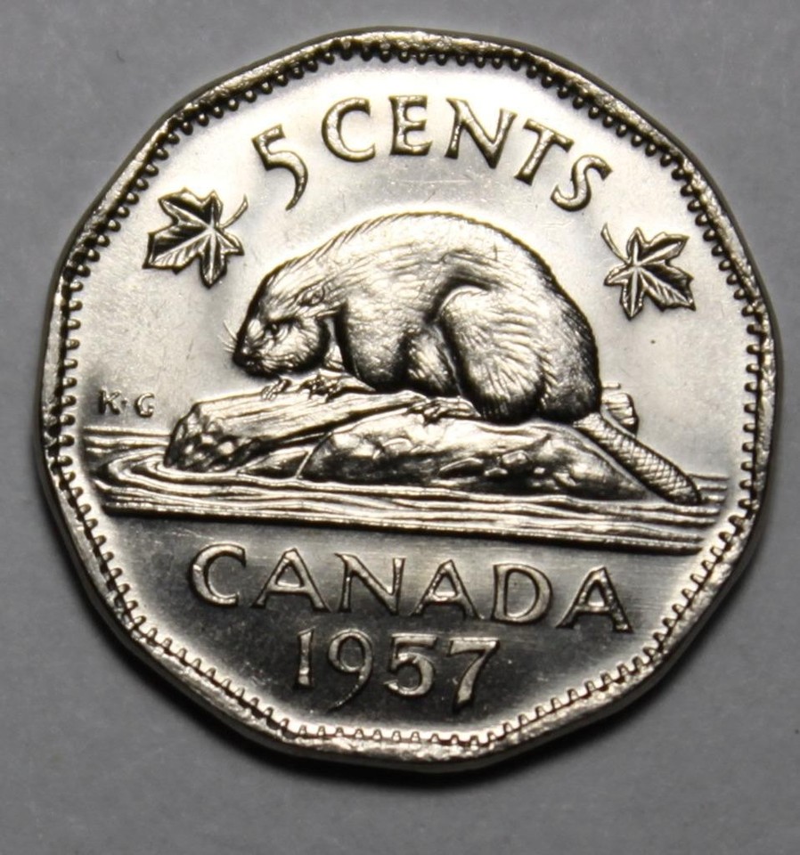 canada-1957-5-cents-choice-uncirculated-c327-ebay