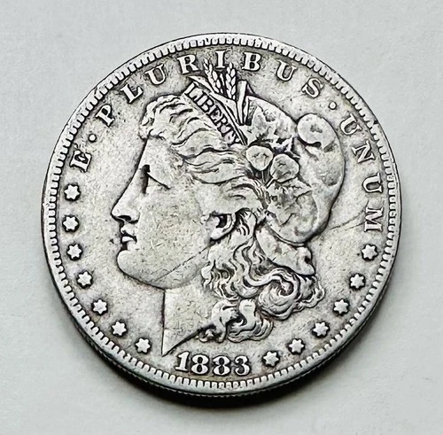 New Listing1883-S Morgan Silver Dollar, VF