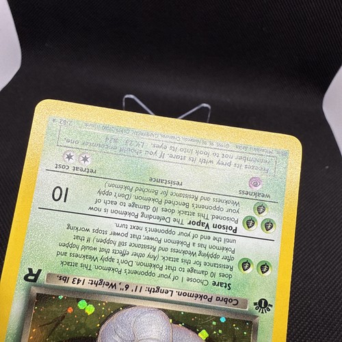 1st Edition Dark Arbok 2/82 - Team Rocket - Holo - Pokemon - NM - Picture 4 of 7