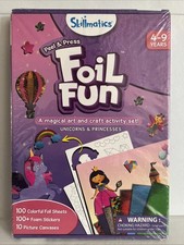 Skillmatics Foil Fun  Mess-Free Art Kits - Unicorns  Princesses  Ages 4-9