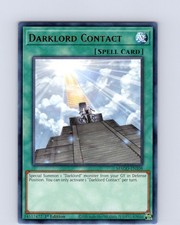 Yu-Gi-Oh TCG Darklord Contact MAGO-EN108 1st Edition Regular Rare Card NM