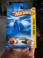 Hot Wheels 2008 New Models #22 Rocketfire White & Black w/ OH5SPs