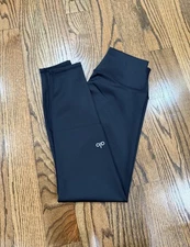 Alo Women’s SMALL Airbrush  High-Waist Legging Black 7/8