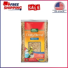 Wild Harvest Daily Blend Nutrition Diet Bird Food for Parakeet, Canary and Finch