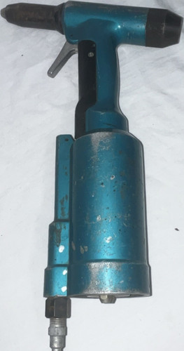 Blue Metal Pneumatic Air Rivet Gun Riveter Tool Air-Powered Riveting Gun