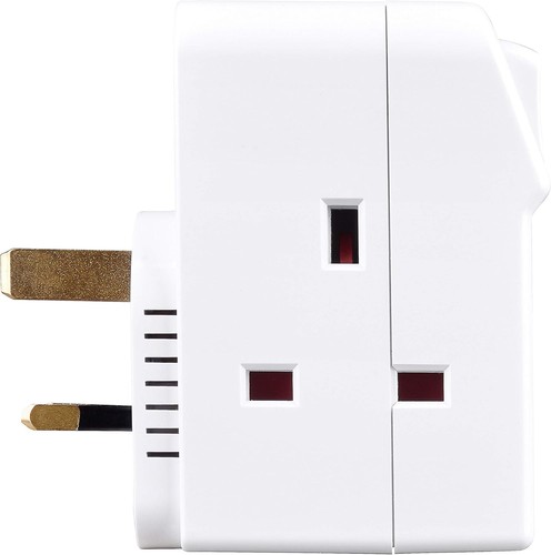 Masterplug Three Socket Surge Protected Adaptor with Individual Switches - 第 3/7 張圖片