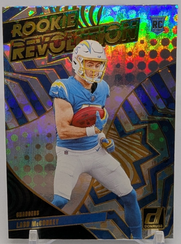 🏈2024 Panini Donruss - #4 Ladd McConkey Rookie Revolution (RC) - Chargers🏈