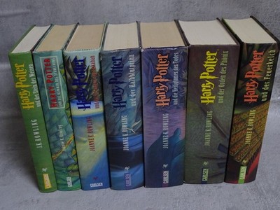 J. K. Rowling:  Harry Potter 1-7 komplett   Gebundene Ausgaben