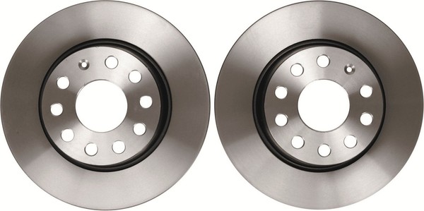 2X Bremsscheibe Hinterachse FüR Audi Seat Skoda VW Q2 Ateca Leon SC Octavia IV-image