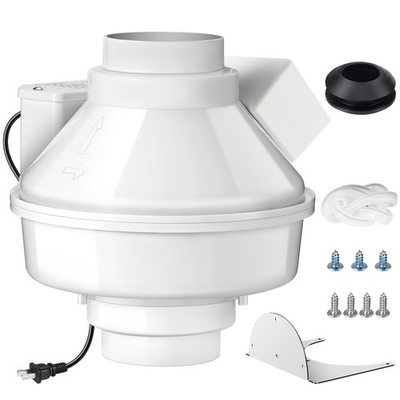 #ad Dryer Booster Fan with Auto On Off Pressure Sensor 4” DBF 110 Inline Dryer Ve... $299.27