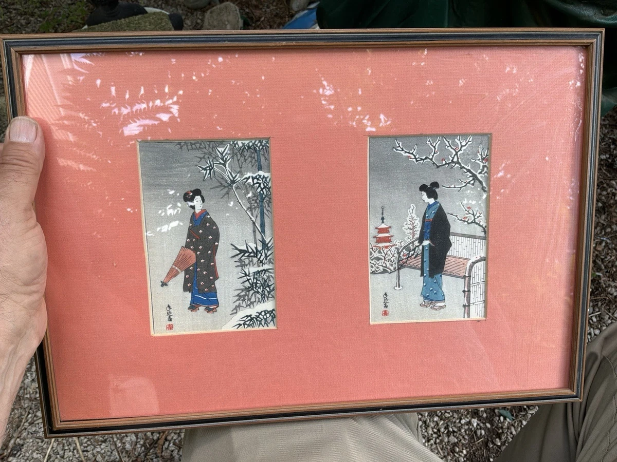 日本古董印花| eBay