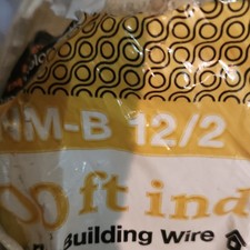 cerroMax NM-B 12/2 Solid Copper Yellow Building Wire 100 ft Indoor SLiPWire