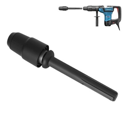 sds max to sds plus adapter,for Rotary Hammer to sds max hammer drill (Black)